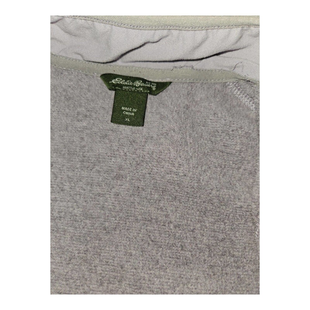 Eddie Bauer Jacket Women's XL Long Sleeve 3 Pocket Zip Closure Tight Knit - Picture 7 of 9